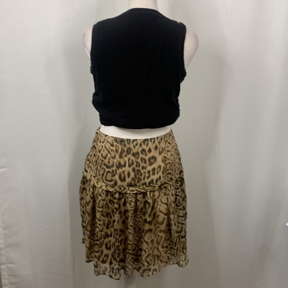 Express Leopard Print Mini Skirt- NWT- Size 4 - Picture 8 of 15